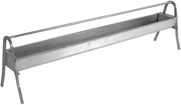 Bebedero de Canal con Patas para Corderos 2m