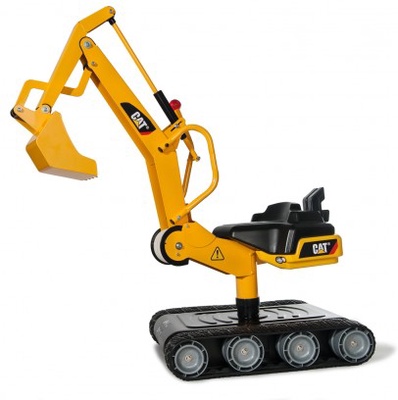 Excavadora Juguete Giratoria Amarilla Rolly Toys