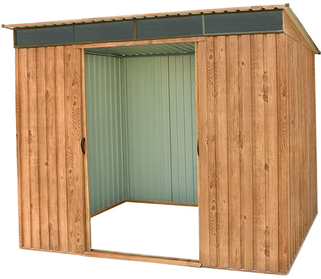 Caseta Metalica Jardin Duramax Modelo Pentroof 8x6 Wi-n