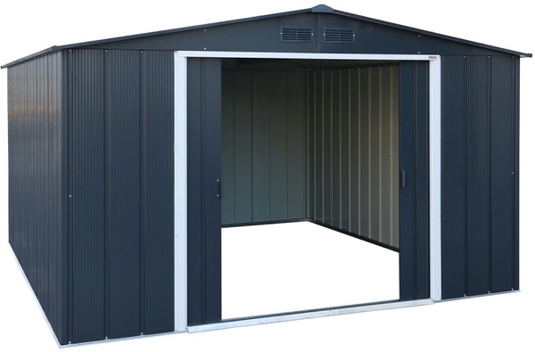 Caseta Metalica Jardin Duramax Modelo ECO Shed 10x12