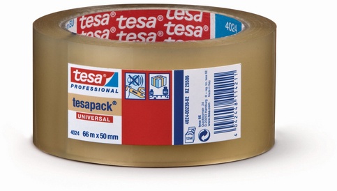 Cinta Embalaje Tesa Trasnparente 50mm 66 Metros