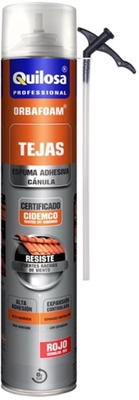 Espuma Poliuretano Orbafoam Tejas 650 Ml Canula