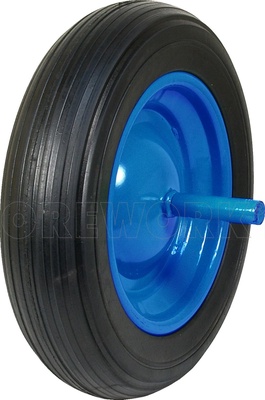 Rueda Carretilla Obra Impinchable Metal Azul Rueda Carretilla Obra Impinchable Metal Azul