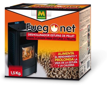 Deshollinador Estufas Pellets 1,5 kg Deshollinador Estufas Pellets 1,5 kg
