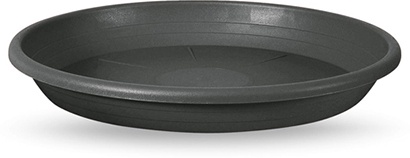 Plato Cilindro Plastico Antracita 13cm Plato Cilindro Plastico Antracita 13cm