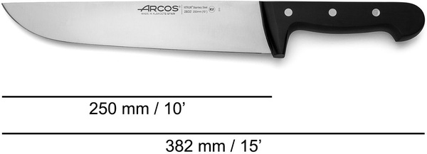 Cuchillo Carnicero Arcos 25 cm Cuchillo Carnicero Arcos 25 cm