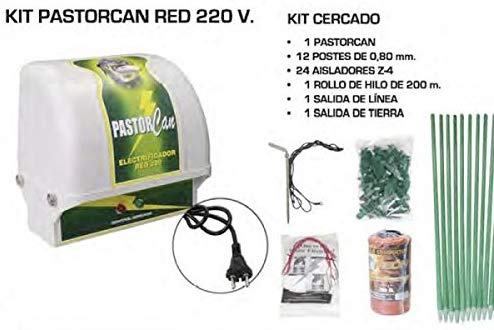 Kit Pastor Electrico Perros Pastorcan Red 220 V