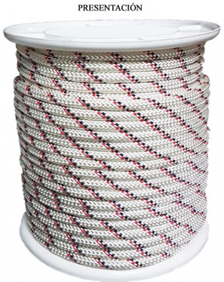 Cuerda Nautica Poliester Trenzado 8 mm ( Metro )