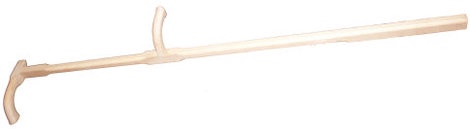 Estil de Madera mango Guadaña Redondo Estil de Madera mango Guadaña Redondo