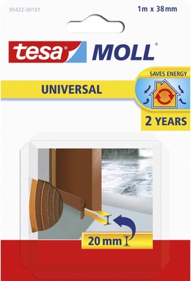 Burlete Tesa Umbral Caucho Marron 38mm 1 Metro