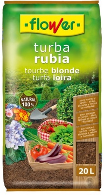 Turba Flower Rubia 20 Litros