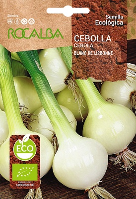 Semilla Ecologica Cebolla Blanc de Lisbone Semilla Ecologica Cebolla Blanc de Lisbone