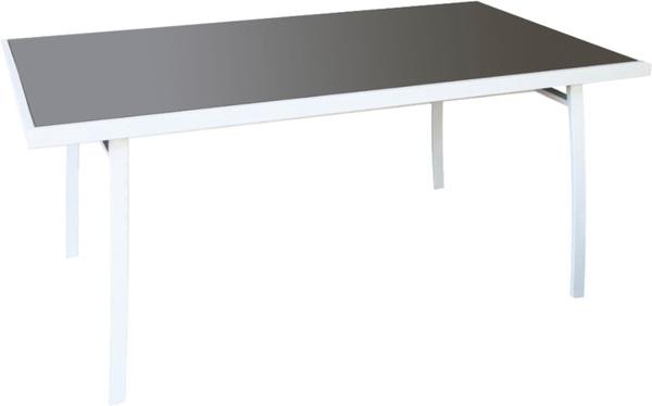 Conjunto Mesa Jardin Acero + 6 Sillas Modelo Ibiza