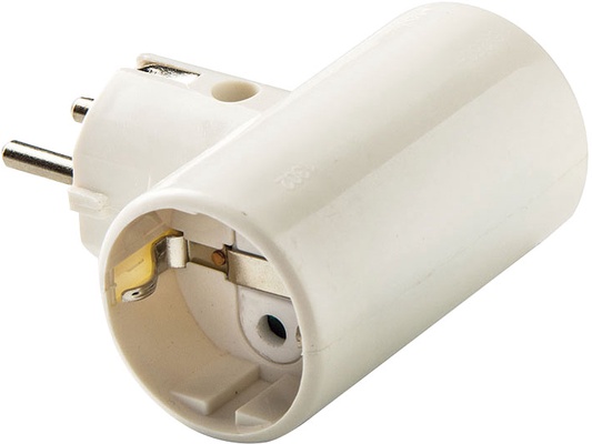 Adaptador Doble Tt Cera.10a - 250v Duolec