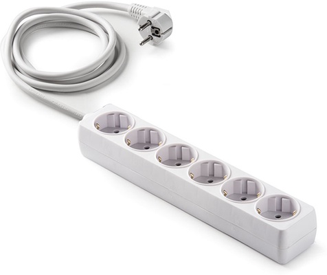 Base Multiple Regleta 6 Tomas T/t 1,5 m