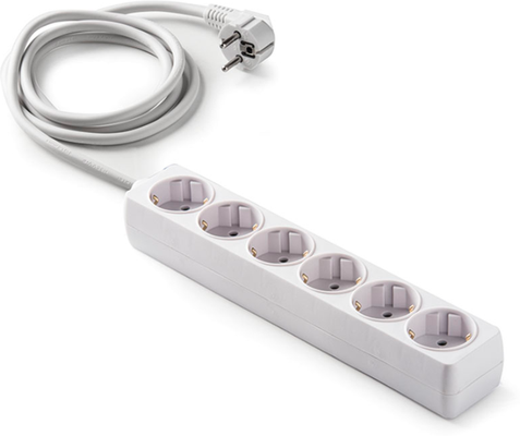 Base Multiple Regleta 6 Tomas T/t 1,5 m