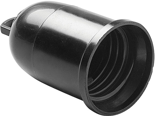 Portalamparas Provisional E-27 Negro Duolec Portalamparas Provisional E-27 Negro Duolec