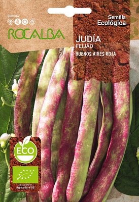 Semilla Ecologica Judia Buenos Aires Roja