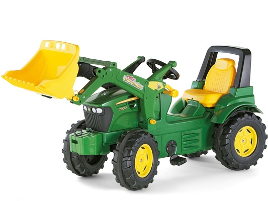 Tractor Rolly Toys John Deere 7930 con Pala Cargadora Verde Tractor Rolly Toys John Deere 7930 con Pala Cargadora Verde