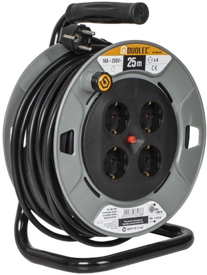 Enrollacable Profesional 25m Max 4000w