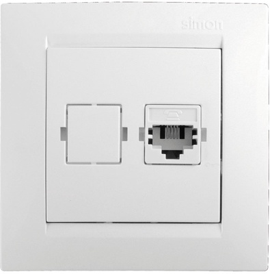 Toma Teléfono Empotrable Serie Simon 15 Toma Teléfono Empotrable Serie Simon 15