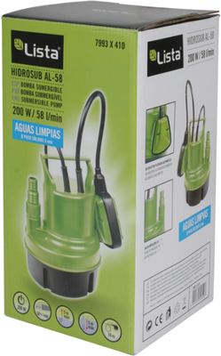 Bomba de Achique Lista Hidrosub Al-58