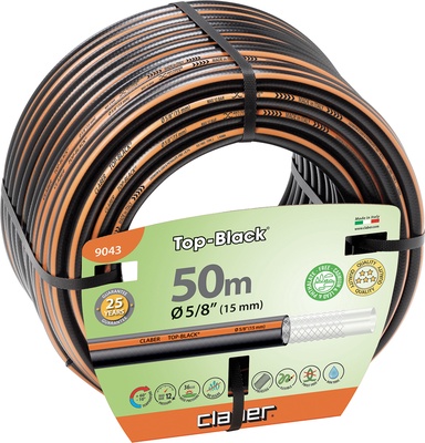Manguera Riego Claber Top Black 50 metros 5/8 Manguera Riego Claber Top Black 50 metros 5/8