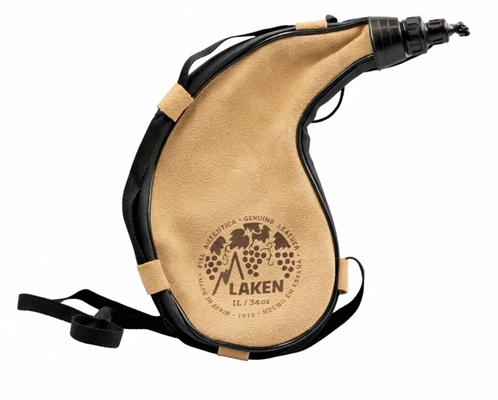 Bota de Vino Piel Laken 500ml Curva Bota de Vino Piel Laken 500ml Curva