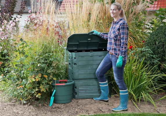 Compostadora Thermo King 600l Verde