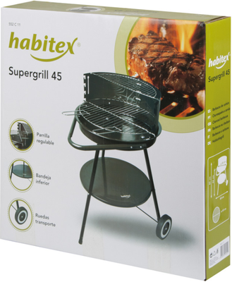 Barbacoa Carb�n Habitex Supergrill 45