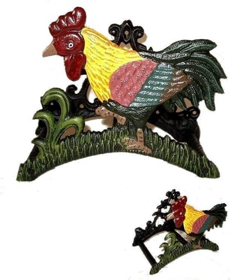 Portamanguera Forja Gallo Color Portamanguera Forja Gallo Color