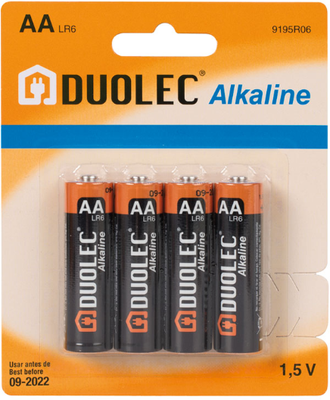 Pila Alcalina AA - Lr06 Bl.4 