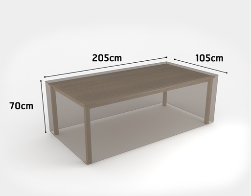 Funda Mesa Rectangular Covertop 205x105x70 cm