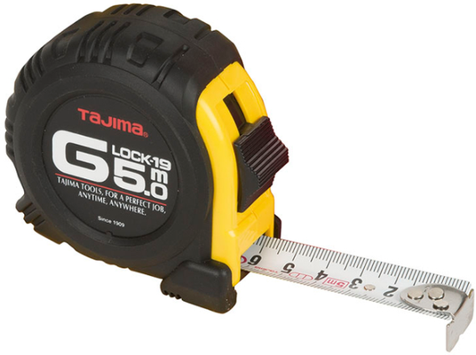 Flexometro G-lock 19 5 m x 19 mm Tajima