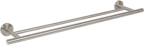 Toallero 2 Barras Ba�o Sat�n