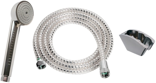 Conjunto mango Ducha y Extras Habitex Cromado