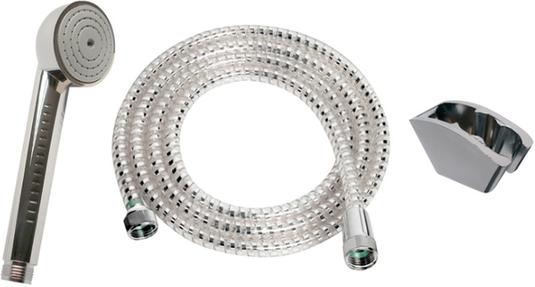 Conjunto mango Ducha y Extras Habitex Cromado