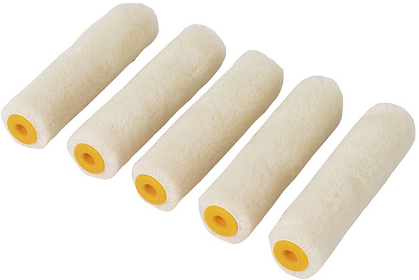 Recambio 5 unidades Minirodillo Esmaltar y Barnizar Ratio 11 cm Recambio 5 unidades Minirodillo Esmaltar y Barnizar Ratio 11 cm