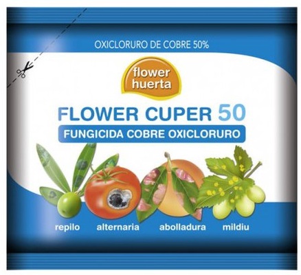 Fungicida Cobre Flower Cuper 50 50 gr Fungicida Cobre Flower Cuper 50 50 gr