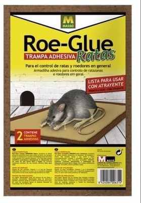 Trampa Adhesiva Ratas Masso Trampa Adhesiva Ratas Masso