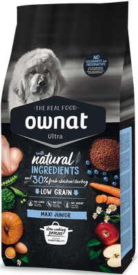 Pienso Perros Ownat Ultra Maxi Junior Cachorros 3 kg