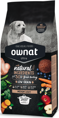 Pienso Perros Ownat Ultra Medium Light 3 kg Pienso Perros Ownat Ultra Medium Light 3 kg