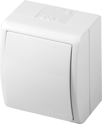 Interruptor Conmutador Blanco Estanco Aquiarius