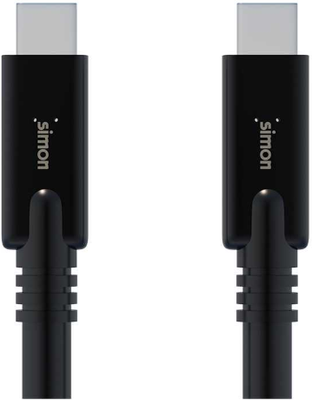 Cable Usb 3.1 c a Usb c 1 Metro Negro Simon