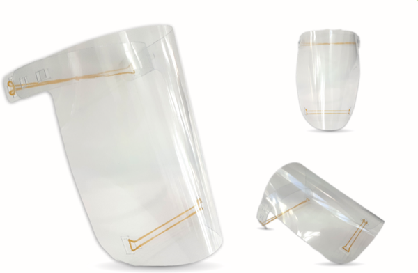 Pantalla  Facial Transparente 10 unidades