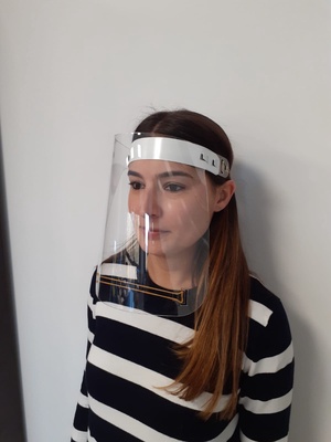 Pantalla  Facial Transparente 10 unidades