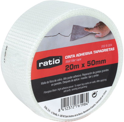 Cinta Tapagrietas 50mmx20m Ratio