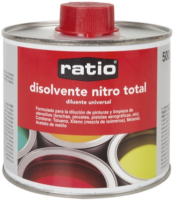 Disolvente Universal Nitro Total Ratio 500 ml Disolvente Universal Nitro Total Ratio 500 ml