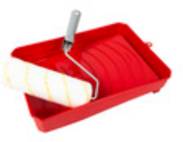 Kit de Pintura Cubeta + Rodillo Antigoteo 18 cm