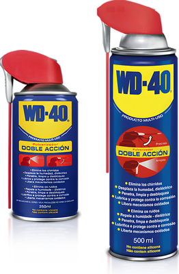 WD-40 Lubricante Doble Accion Multi-Uso Spray 250 ml